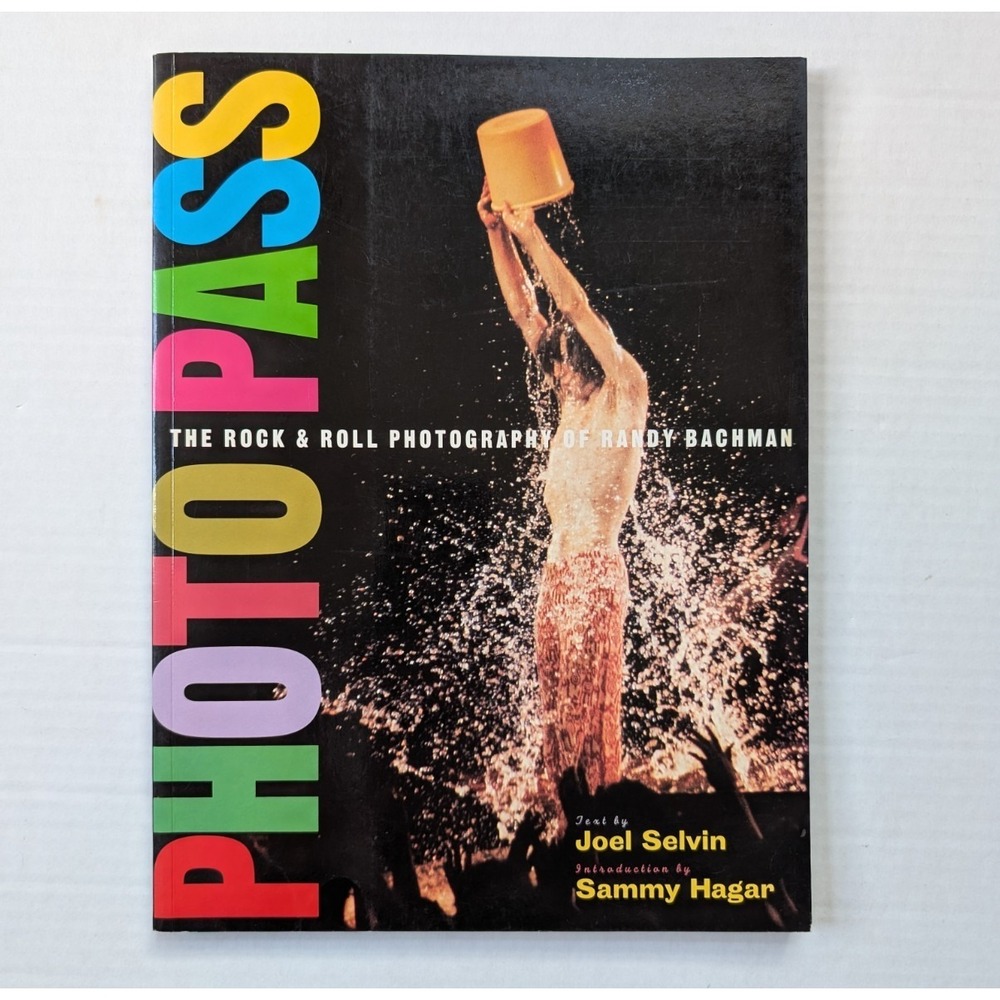 Photo Pass the Rock & Roll Photography of Andy Bachman 1994 Joel Selvin